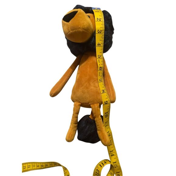 Jellycat Blue Golden Tan Lancelot Lion Swellegant Stuffed Animal Plush 13" - Picture 7 of 7